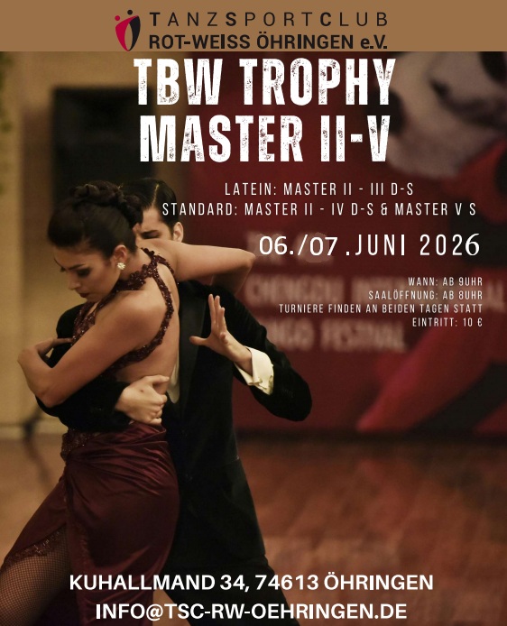 TBW Matser-Trophy 2026